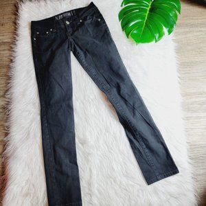 Grane Womens Black Skinny Jeans